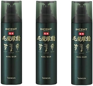 【まとめ買い】バスクリン インセント 薬用毛髪躍動 育毛剤 185G【×3個】