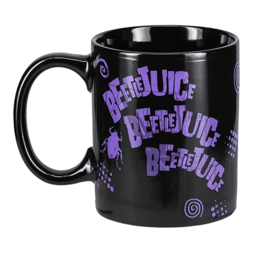 Taza Cerámica Cambia Color Beetlejuice 300 ml miniatura 2