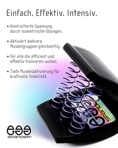 EGGSPANDER Handtrainer, Griffkraft Trainer, isometrische Übungen für Arme, Oberkörper und Tiefenmuskulatur. Kompakt & vielseitig für Muskelaufbau, Stressabbau & Longevity