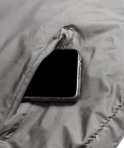 Swisswell Waterproof Windbreaker Rain Jacket Mens Lightweight Hooded Raincoat(Grey 3Xl) #TOP6