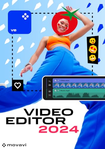 Movavi Video Editor - Licence d'un an | Personnelle | 1 appareil | PC | Code d'activation PC - envoi par email