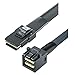 ipolex SFF-8643 to SFF-8087 Internal Mini SAS HD Cable, SAS 3.0 to 2.0 Adapter Cable for Server, RAID Controllers, Storage Backplanes, High-Flex Design, 1-m(3.28ft), 2 Pack