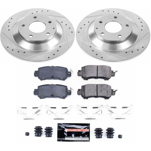 Image of PowerStop Z23 Performance Brake Pad & Rotor Kit Rear K6964