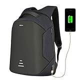 ❤ ❤ ❤ Funcional&seguro: una correa para el equipaje permite que la mochila se ajuste al equipaje o maleta, deslice sobre el tubo de la manija vertical del equipaje para un transporte más fácil. Con un bolsillo oculto antirrobo en la parte posterior, protege tus objetos de ladrones. Es muy conveniente para el viaje internacional y de solo un día.