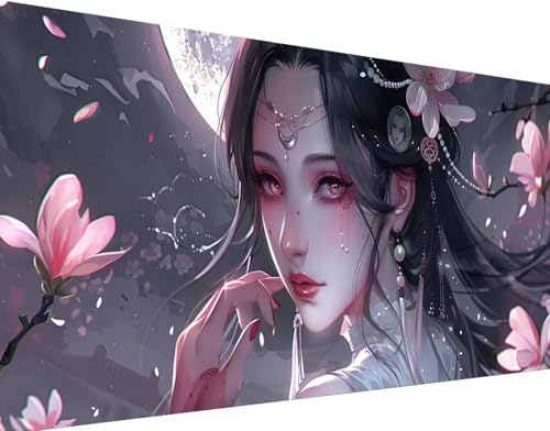 Diamond Painting Femme 5D Grand Format : Retrouvez le Calme Contre le Stress Unique