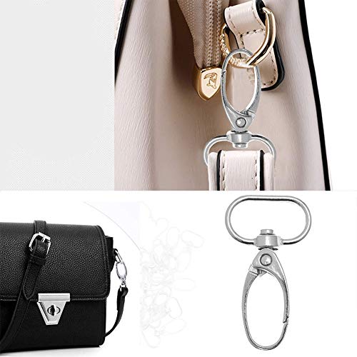 30 Stück Schwenk Karabinerhaken HakenKarabiner Karabinerhaken Mit Schlüsselring Haken Für Swivel Tasche Verschlüsse… – Bild 6