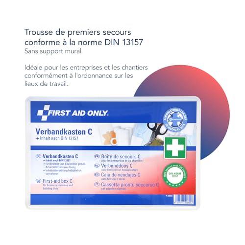 Trousse de premiers secours C DIN 13157 pour éviter les amendes en entreprise - 4