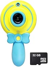 ICARE Dual Digital Camera for children HD 1920 1080 Take Pictures Magic Wand Cartoon Toys with Self-timer Child Safety Mini Digital Camera Free 32GB Memory Card BLUE ICARE Dual Digital Camera for children HD 1920 1080 Take Pictures Magic Wand Cartoon Toys with Self-timer Child Safety Mini Digital Camera Free 32GB Memory Card BLUE