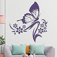 Kiwistar Piccolo Falter su Erba Adesivo da Parete in 6 Taglie – Wall Sticker Wall Sticker, 10_Weiss, 96 x 90 cm