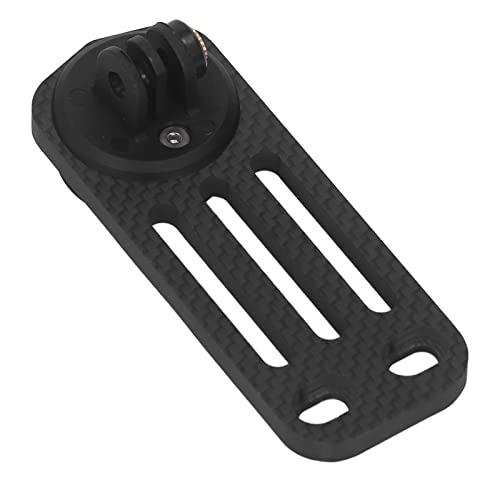 DAUERHAFT Bicycle Computer Mount, 3K Carbon Fiber Easy Use Easy to Install Remove Lightweight Bicycle Extension Computer Mount for Bicycle Accessories