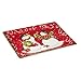 Certified International Holiday Magic Snowman Rectangular Serving Platter, 14
