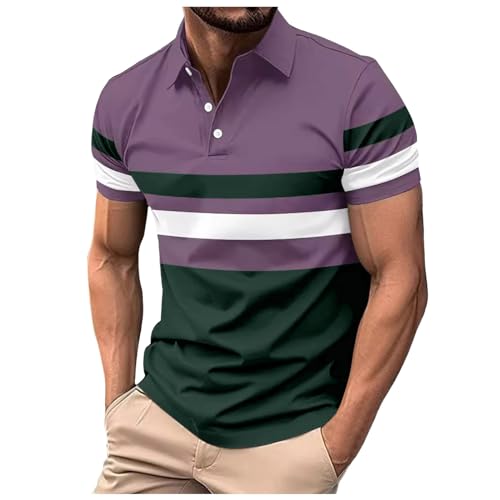 Polo de golf respirant homme à séchage rapide pour le sport