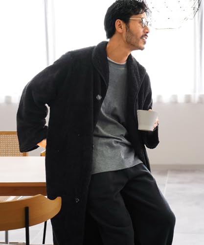 JIGGYS SHOP モコボアルームコート ブラック