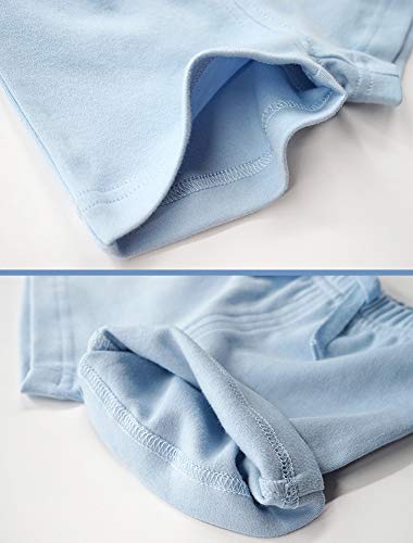 Pantalones cortos de algodón con cordón Teach Leanbh para bebé de 3 a 24 meses, pack de 3 6