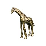 Taille compacte et stable : Avec ses dimensions réduites et son fond plat, cet ornement de girafe s'intègre aisément sur toute surface intérieure, garantissant une stabilité optimale pour utilisation au quotidien.