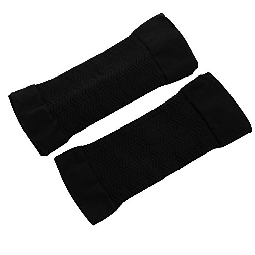 TOOGOO(R) Black Slimming Ladies Black Weight Loss Arm Shaper Cellulite Fat Buster New Wrap/Belt