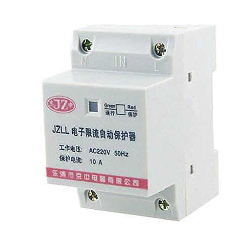 AC 220V 3A 緑と赤のインジケーターライト 35mm DIN レールモータープロテクターコントローラー