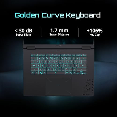 Image of GIGABYTE - Gaming A16 Gaming Laptop - 165Hz 1920x1200 WUXGA - NVIDIA GeForce RTX 5060 - AMD Ryzen 7 170-512 GB SSD- 16GB DDR5 RAM - Windows 11 Home AD - Black Steel - Gaming A16 5VHP3US893SH