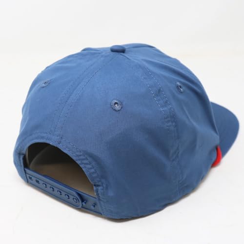 Image of WHISKEY BENT HAT CO. The Frio Snapback Rope Hat - Vintage Baseball Cap, Adjustable Outdoor and Trucker Cap, One Size Fits All