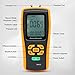 GM522 Digital Differential Pressure Gauge, Air Pressure Meter with USB Interface, Portable Manometer for HVAC, Industrial Testing, Filter Resistance Measurement, Includes 4 Plastic