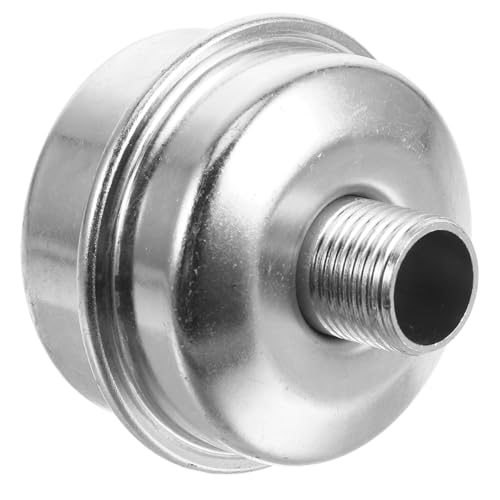Silenciador de motor silencioso generador acero plata reductor de ruido