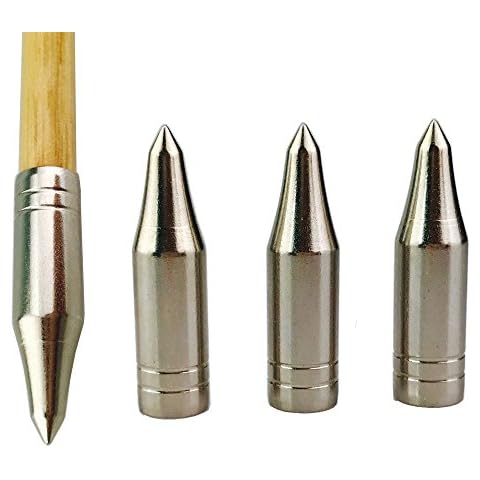 SHARROW 24pcs Glue On Archery Points Cover