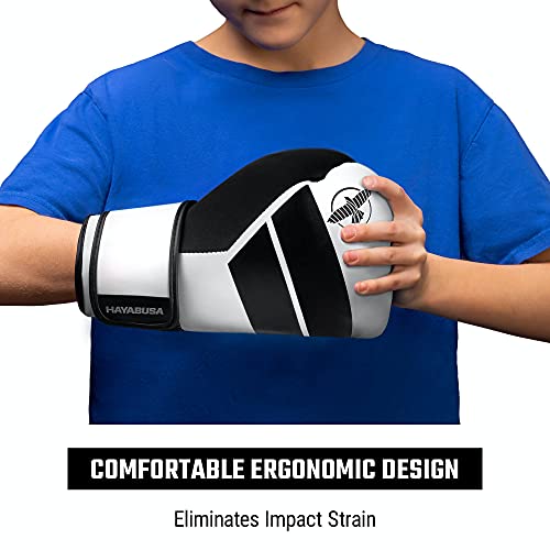 Hayabusa S4 Kids Boxing Gloves For Boys And Girls - White, 8 Oz #TOP4