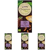 Torras Orgánico Chocolate fondant 90% cacao, 100g BIO (Paquete de 4)