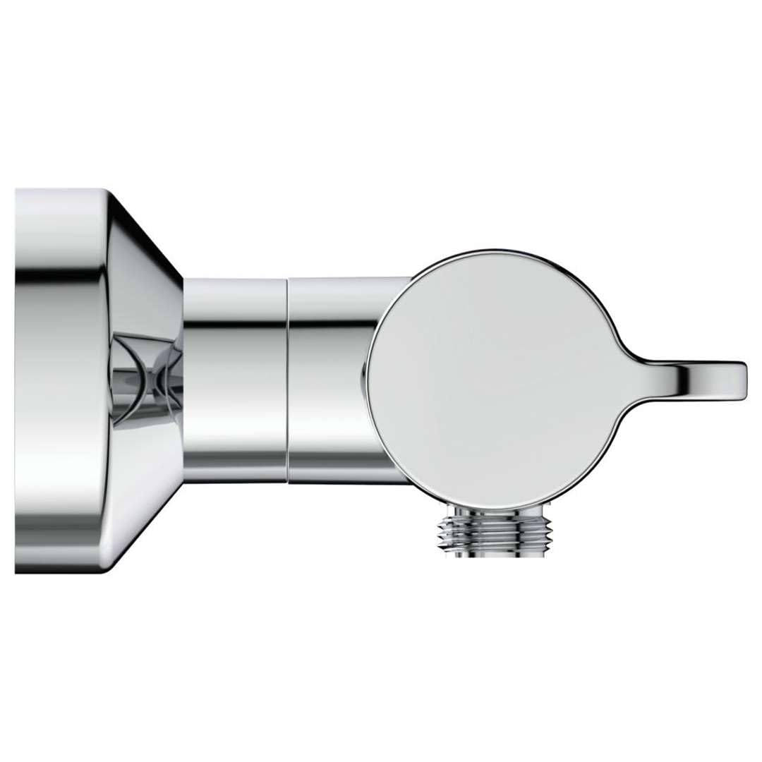 Ideal Standard Brausethermostat Aufputz ceraplus 2, gesamte Ausld. 115-133mm, Chrom, A6871AA