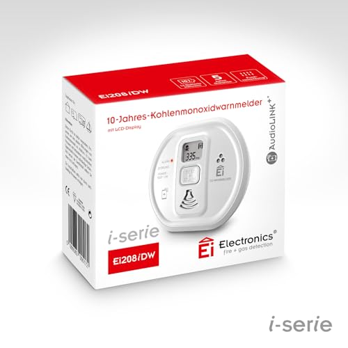 Ei Electronics Ei208iDW Kohlenmonoxidmelder, 10-Jahre-Batterie – Ansicht 6