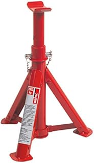 UNITEC 10899 Unterstellbock, 2 Tonnen Traglast, höhenverstellbar von 276 mm bis 363 mm