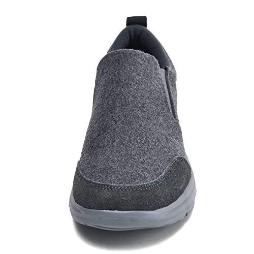 TIOSEBON Men's Slip On Walking Loafers-Comfortable Tennis Driving Work Shoes4