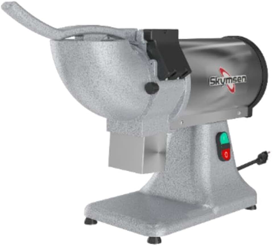 Skymsen RQC 220V Ralador de Queijo e Coco, Alumínio e Aço Inox