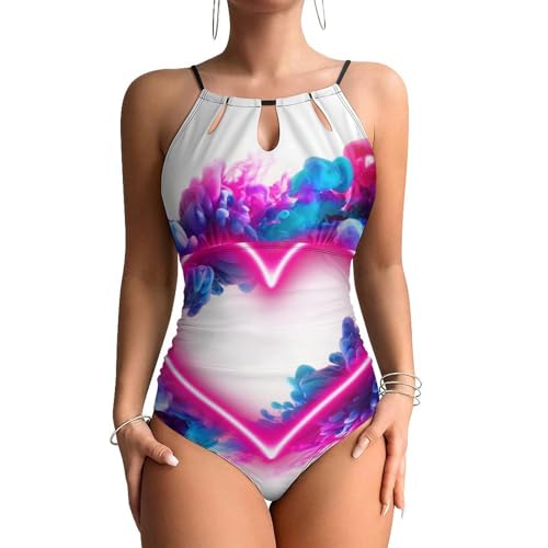 Monokini beachwear femme néon élégant pour vos journées à la plage