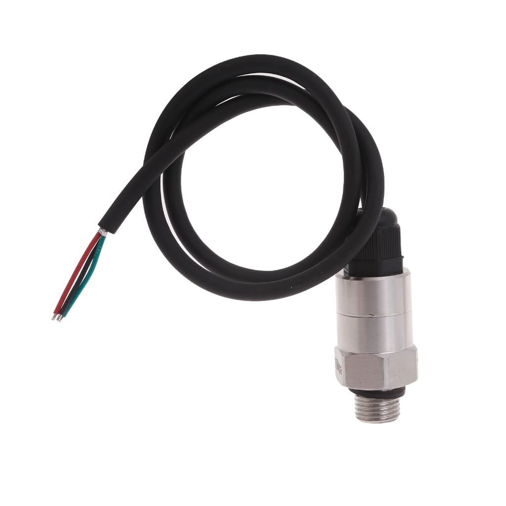 Sensor de presión de agua analógico preciso con chip cerámico avanzado sensor de presión G1/4 transmisor de presión de acero inoxidable