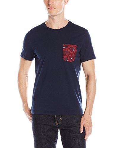 Original Penguin Men's Contrast Print Short Sleeve Pocket T-Shirt