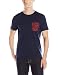 Original Penguin Men's Contrast Print Short Sleeve Pocket T-Shirt