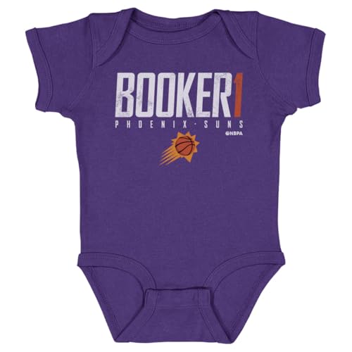 Image of 500 LEVEL Devin Booker Phoenix Suns One-Piece Infant Bodysuit - Devin Booker Phoenix Suns Elite