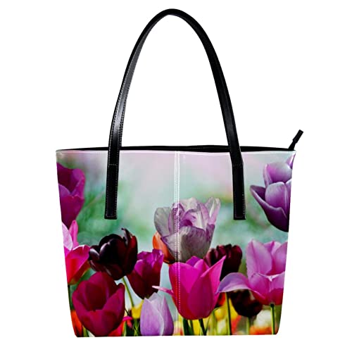 Sac sacoche femmes bandoulière Lapin Fleur Oeuf de Pâques tendance