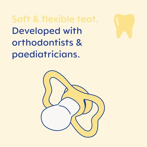 MAM Air Soothers 6-18 Months | 2 Pack | Orthodontic Design | Comes in Dummy Steriliser Case | Sustainable Materials | Baby Accessories | Pink (Various Designs) - Image 5
