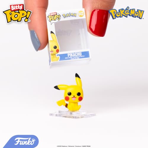 Pack de 4 figurines Funko Bitty Pop Pokémon Pikachu - vue 10