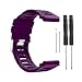 Gheper Replacement Band Compatible with Garmin Forerunner 920XT Soft Silicone Bracelet Strap Wristband with DIY Install Tools