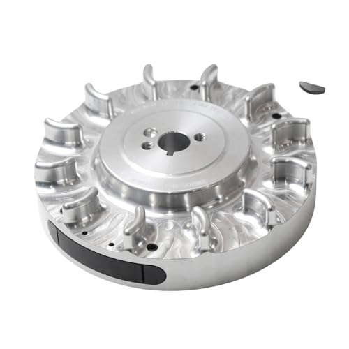 Speedway Billet Aluminum Flywheel For Predator 212cc Hemi Only Advance timing of approximately 32 Degrees Silver