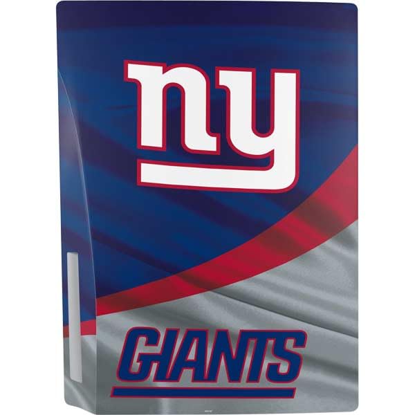 Skinit Decal Gaming Skin Compatible with PS5 Bundle - Officially Licensed NFL New York Giants Design