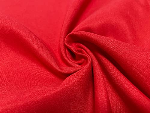 Imaylex Soft Brushed Microfiber Fabric Zipper Pillow Case, Cozy And Lightweight, Easy Care, Red, Body, 20" X 72" #TOP1