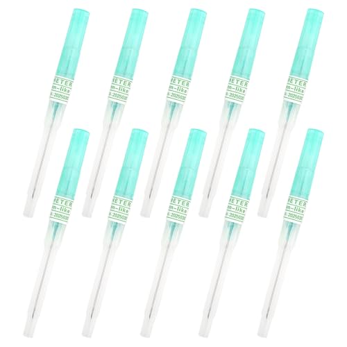 TYXHXTF 10 Pièces Aiguille de Piercing, Aiguilles de Cathéter, Aiguilles de Piercing, Aiguille de Perçage, Catheter Piercing Outils pour Nez Oreille