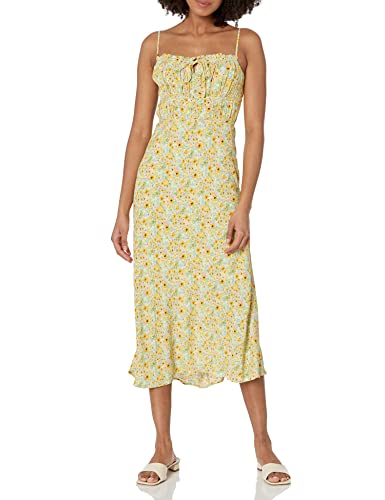knee length dresses for ladies Bow Back Apron Midi Dress