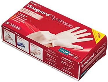 ReadiGloves 9593 Vinoguard Synethetic Vinyl Gloves - Large (Pack of 100)