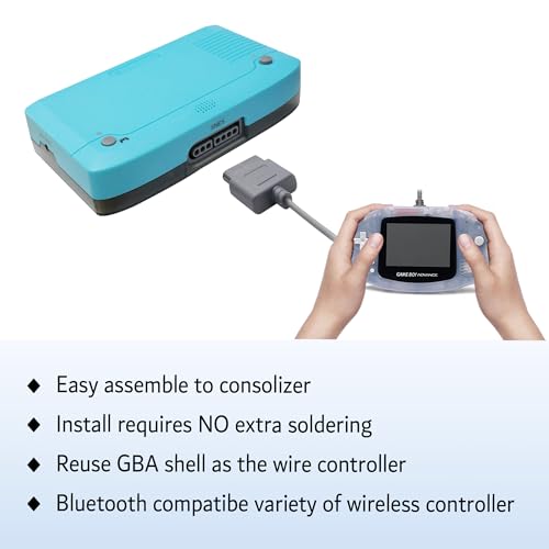 Image of GBA Console DIY Kit - Compatible With Game Boy Advance Support 32PIN /40PIN - Easy Installation Without Soldering GBA HD Kit