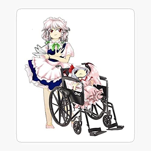 Touhou Sakuya Izayoi Remilia Scarlet Sticker Decal Vinyl - Peel And Stick To Any Smooth Surface #TOP2